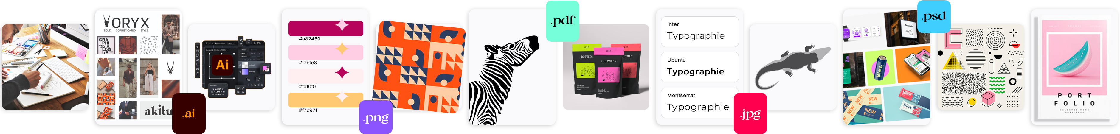 Processus de creation d'identité graphique à Nantes